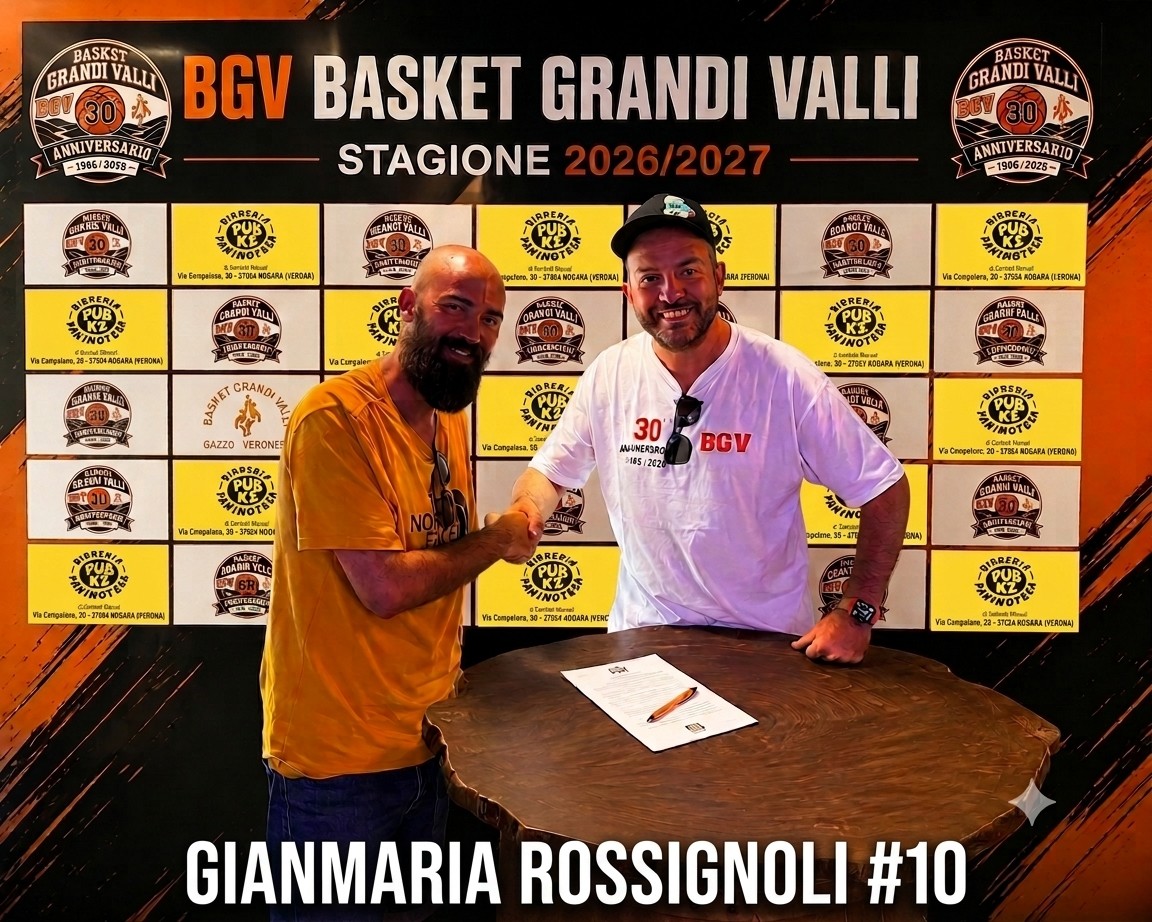 Gianmaria Rossignoli nuovo acquisto BGV