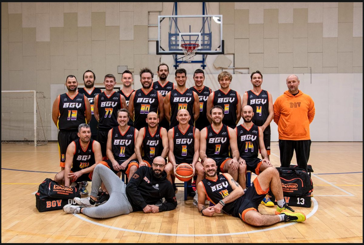 Foto di squadra CSI A2 Basket Grandi Valli